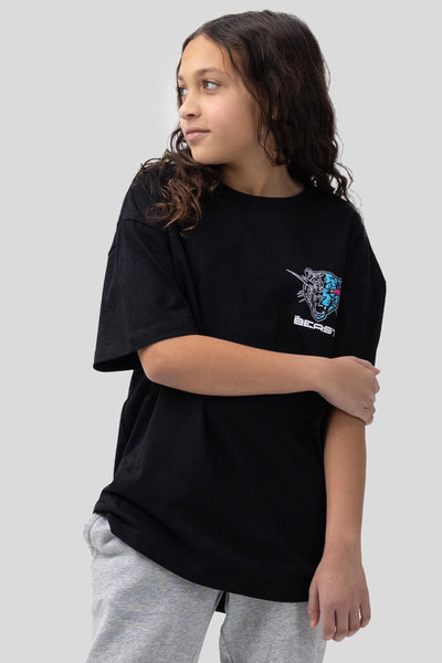 KIDS CLONE TEE - BLACK