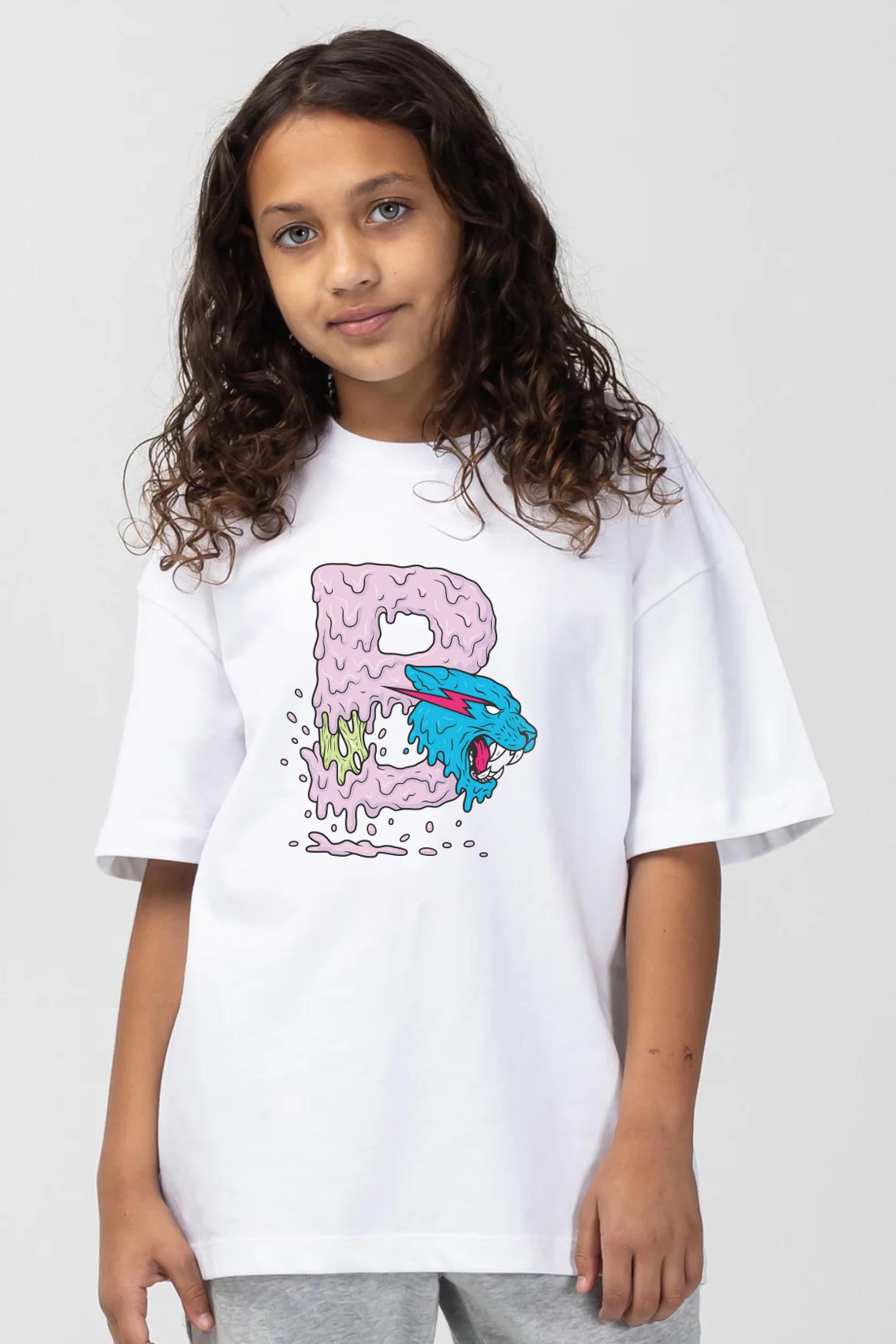 Youth Dripper Tee - White