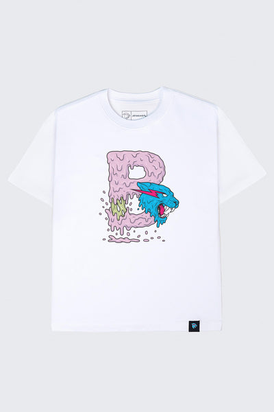 Youth Dripper Tee - White