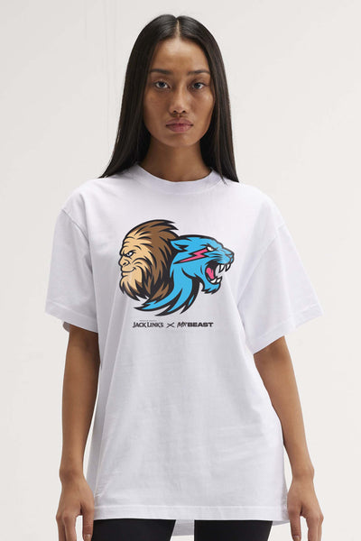 MrBeast x Jack Links Feed the Beasts Tee - White