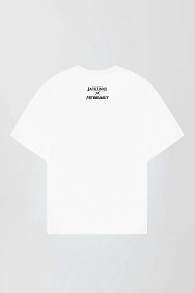 MrBeast x Jack Links Feed the Beasts Tee - White