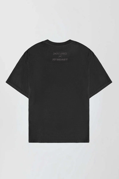 MrBeast x Jack Links Feed the Beasts Tonal Tee - Black
