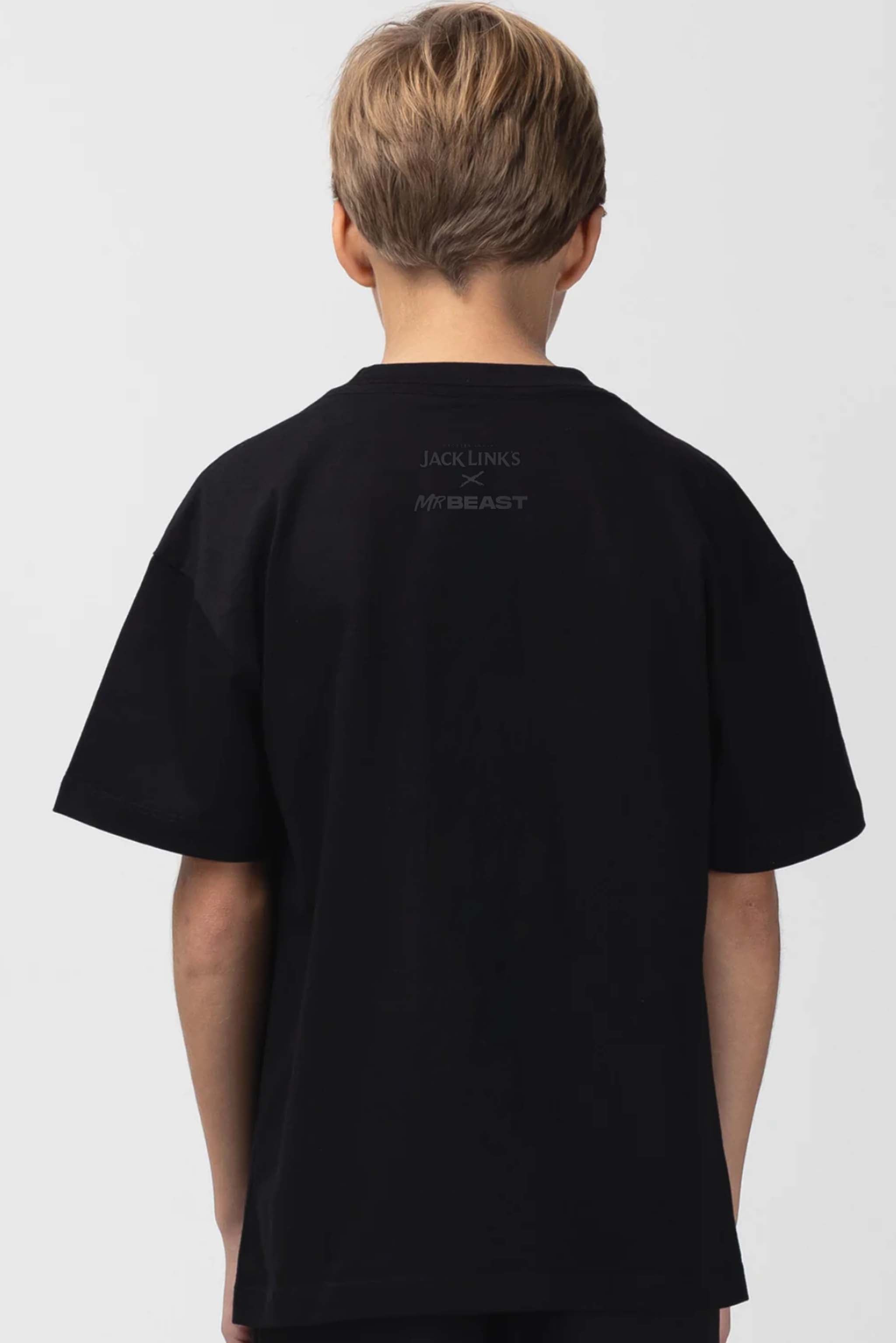 MrBeast x Jack Links Feed the Beasts Tonal Tee - Black