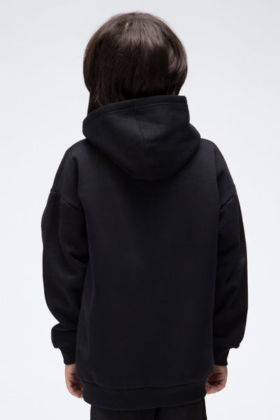 KIDS PANTHER HOODIE - BLACK