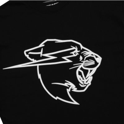 BEAST PANTHER UV REACTIVE S/SLEEVE TEE - BLACK / PINK